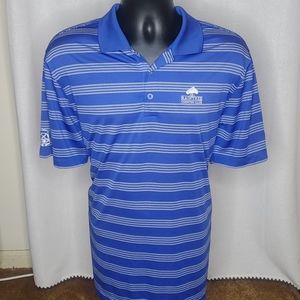NIKE Raintree Country Club Blue Polo Shirt Size L